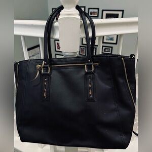 Stella and Dot Black Tote Bag
